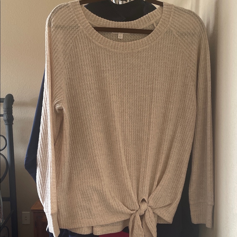 Nine Britton Cream Sweater